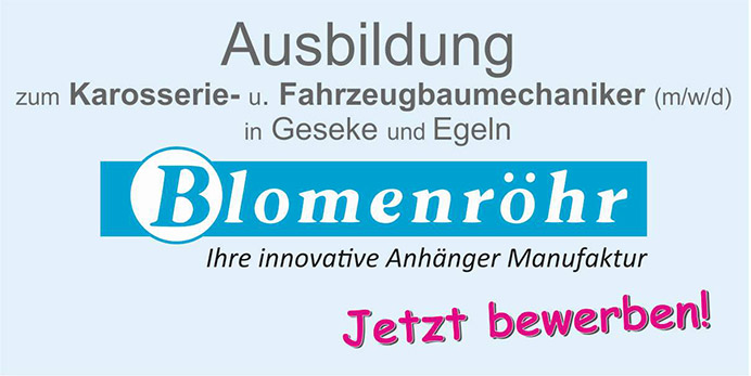 Ausbildung Blomenröhr